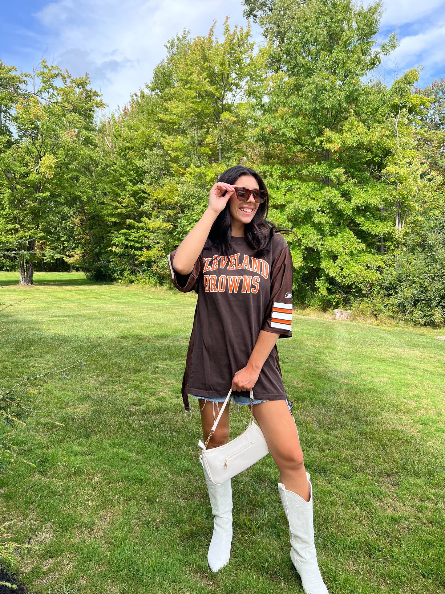 Brown Jersey Tee