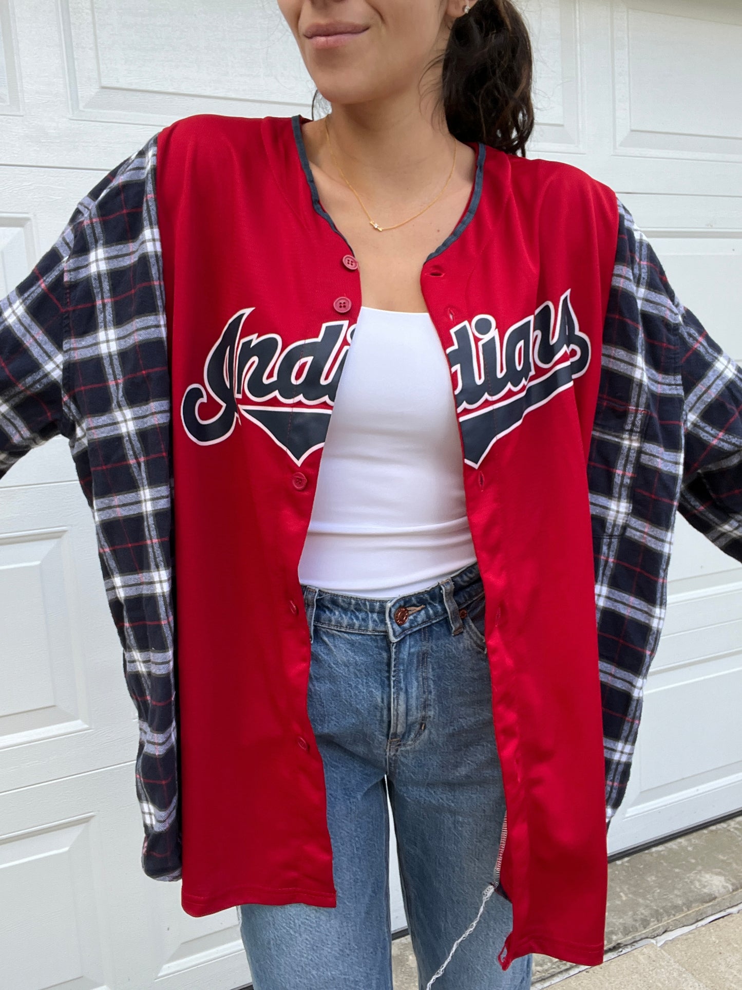 INDIANS JERSEY FLANNEL- Mercado