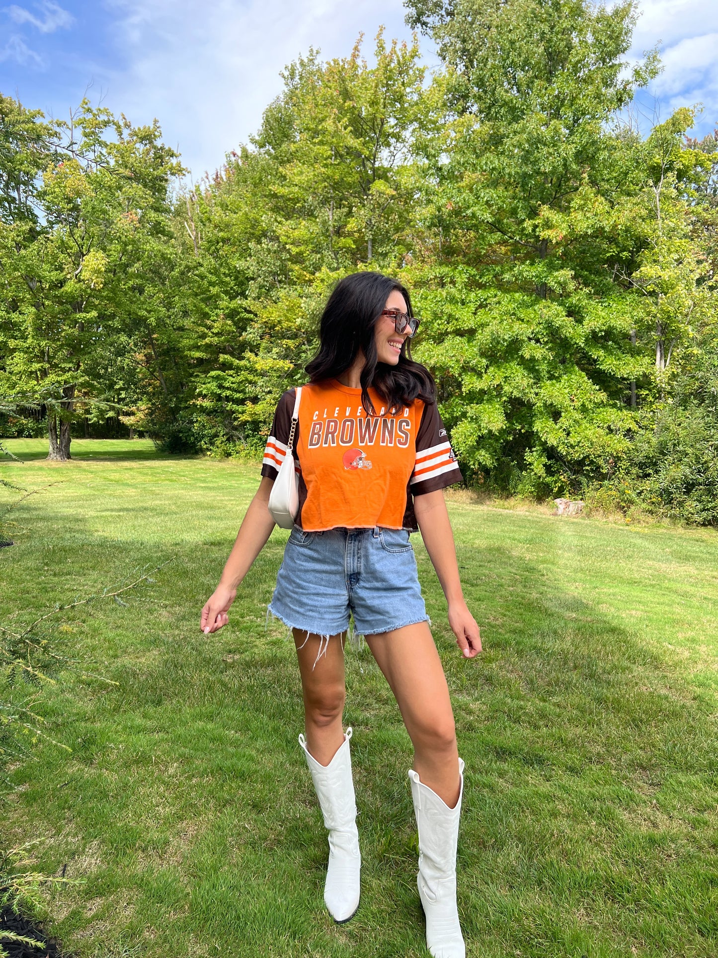 Orange/Brown Jersey Tee