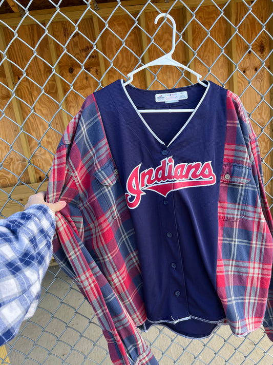 Indians No Name Jersey Flannel