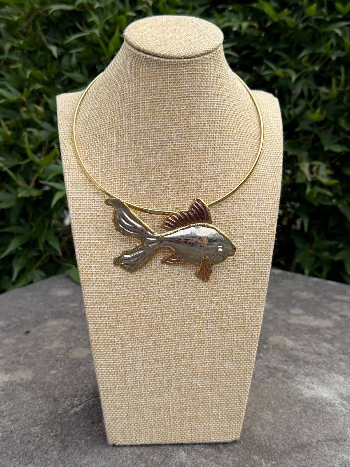 Fish Vintage Pendant Necklace