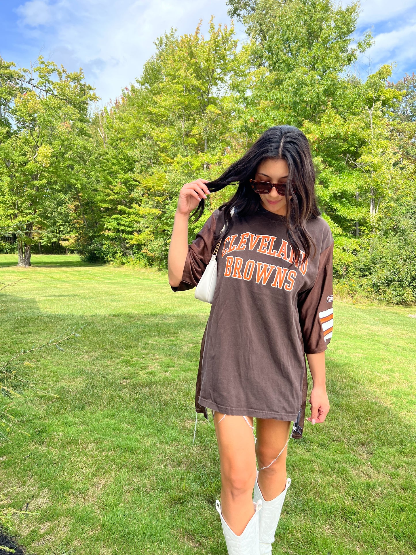 Brown Jersey Tee