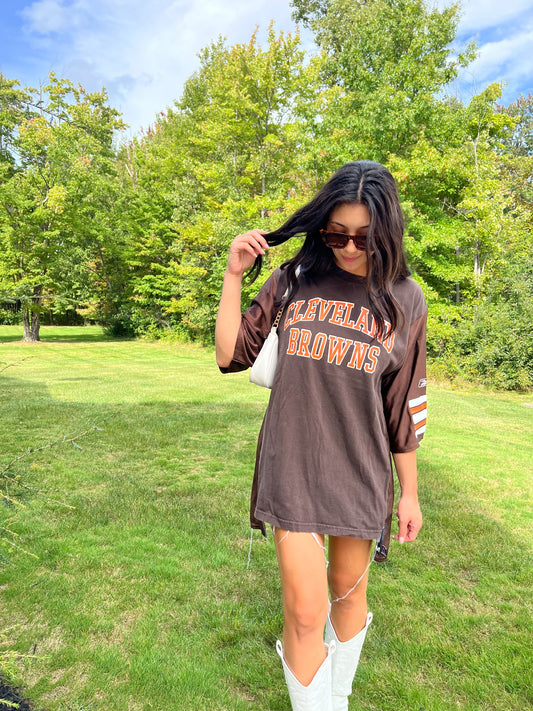 Brown Jersey Tee