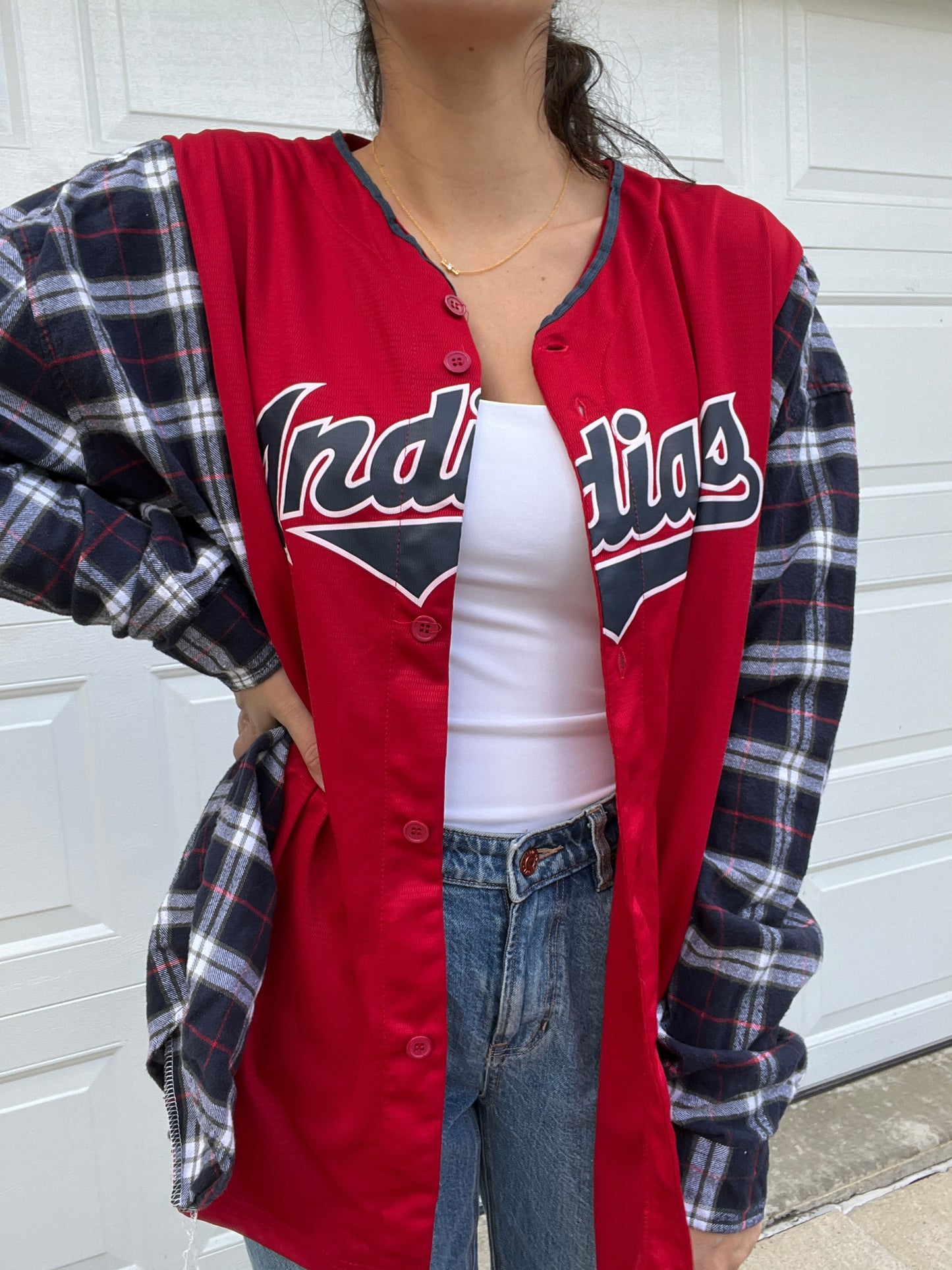 INDIANS JERSEY FLANNEL- Mercado