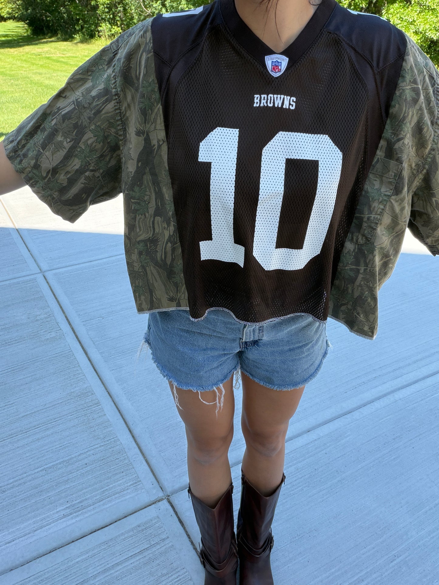 Cleveland Camo Sleeve Jersey