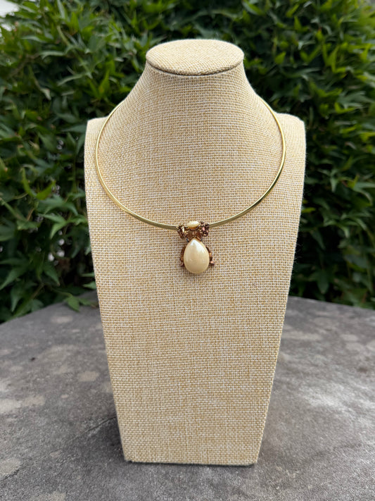 Beetle Vintage Pendant Necklace