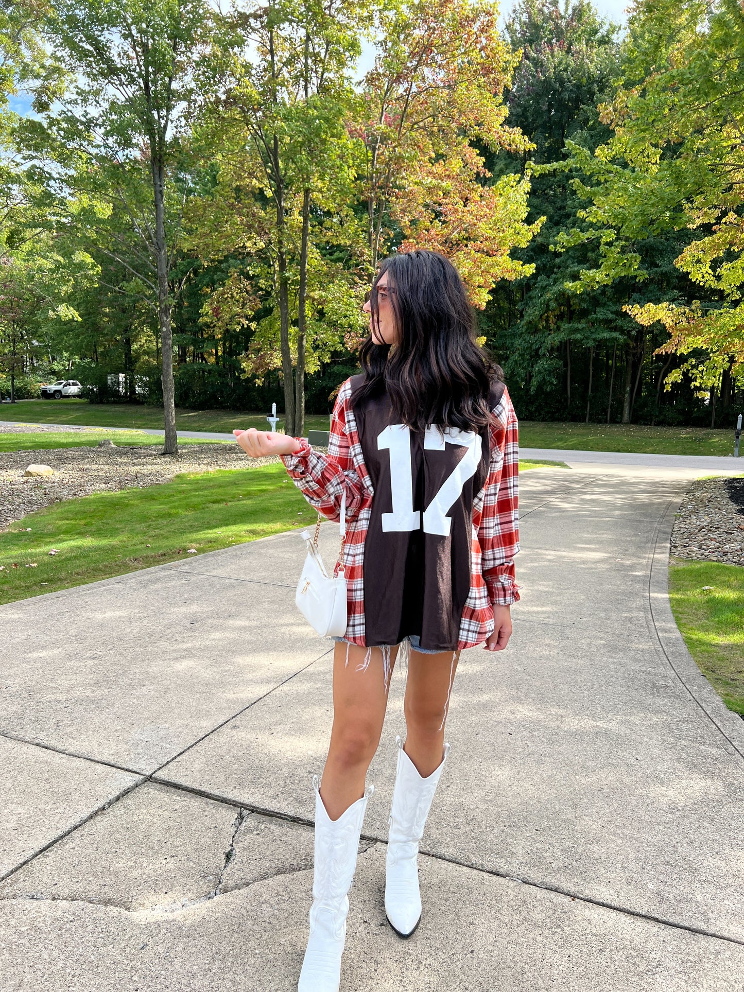 #17 BROWNS JERSEY X FLANNEL