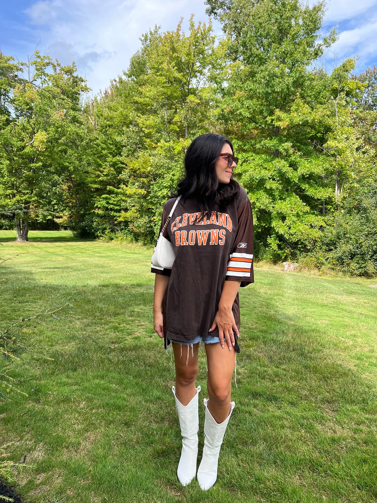 Brown Jersey Tee