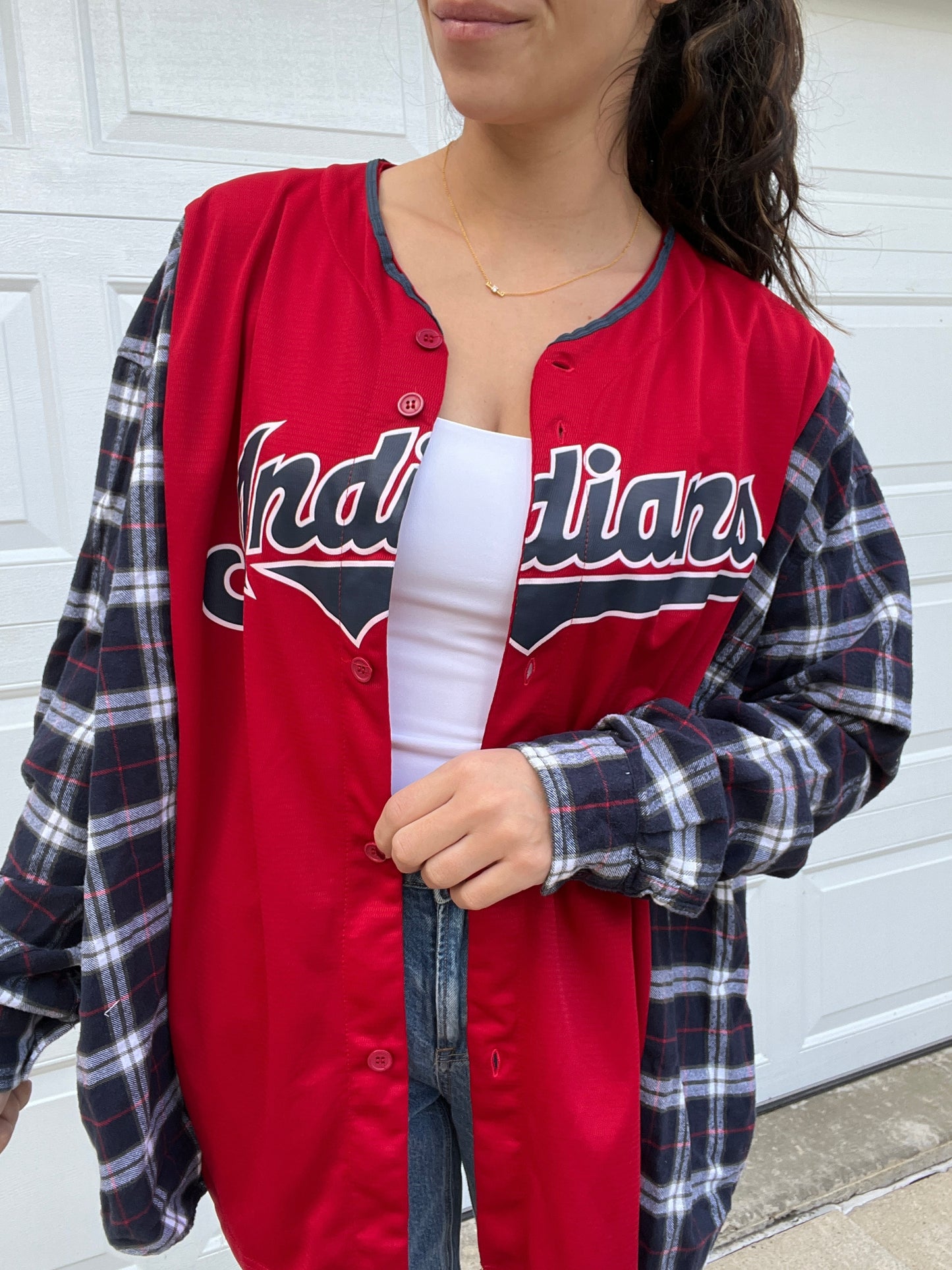 INDIANS JERSEY FLANNEL- Mercado