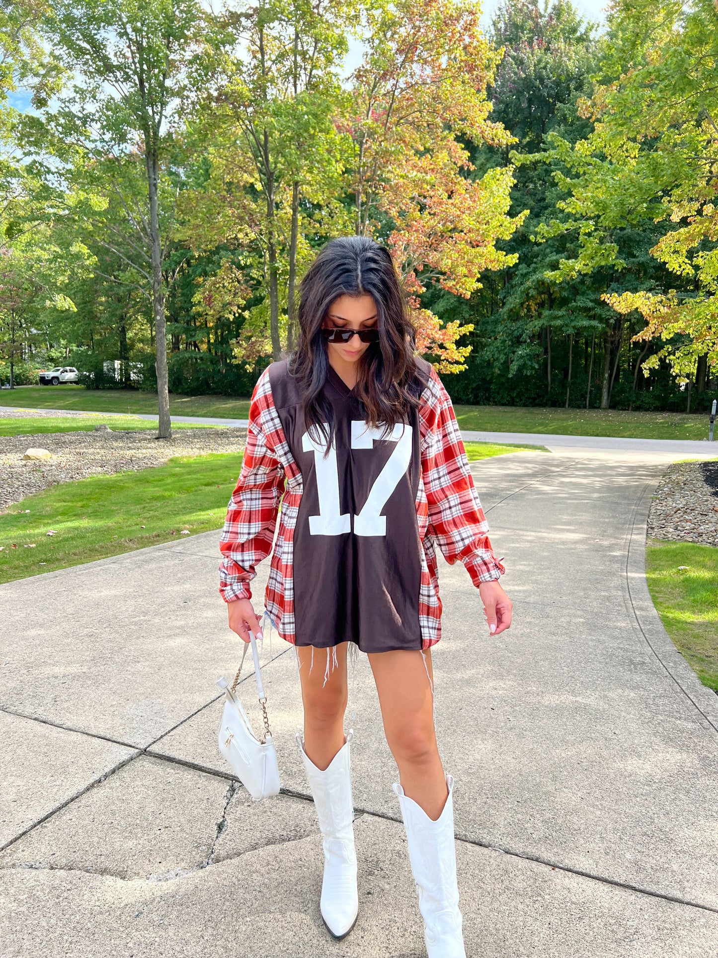 #17 BROWNS JERSEY X FLANNEL