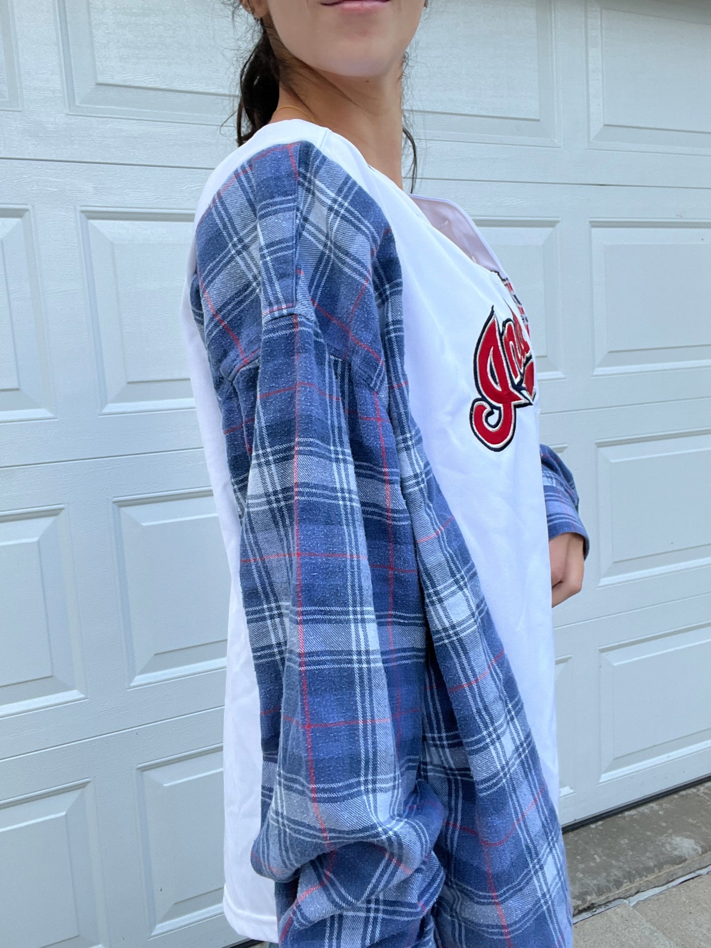 INDIANS JERSEY FLANNEL- SIZEMORE