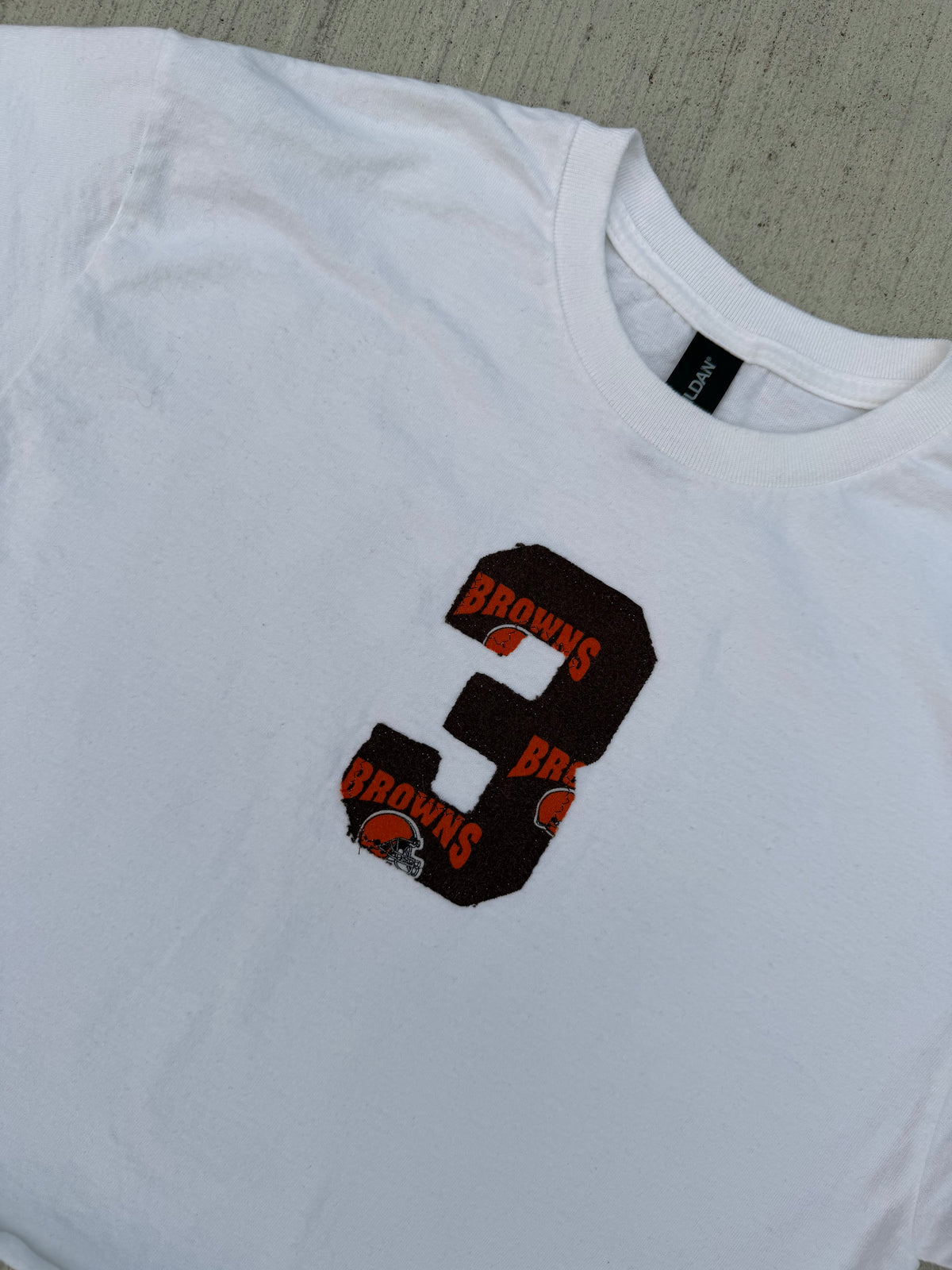 Team Number Baby Tees (White)