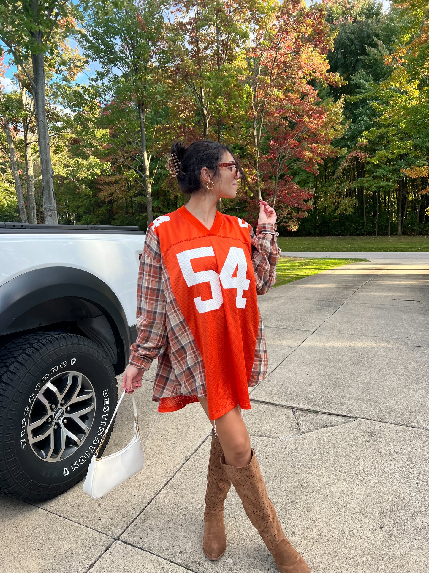 #54 Spielman BROWNS JERSEY X FLANNEL