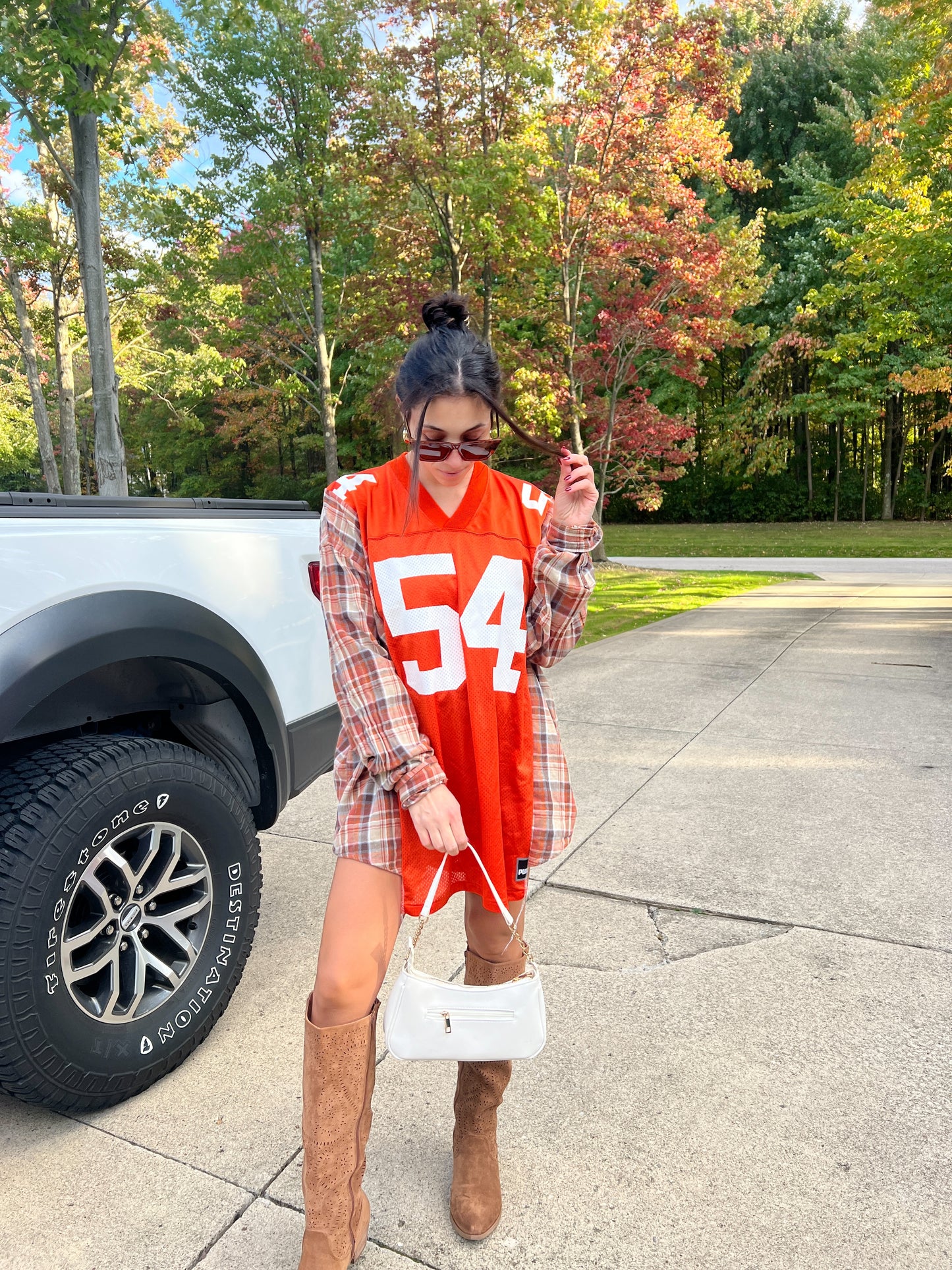 #54 Spielman BROWNS JERSEY X FLANNEL