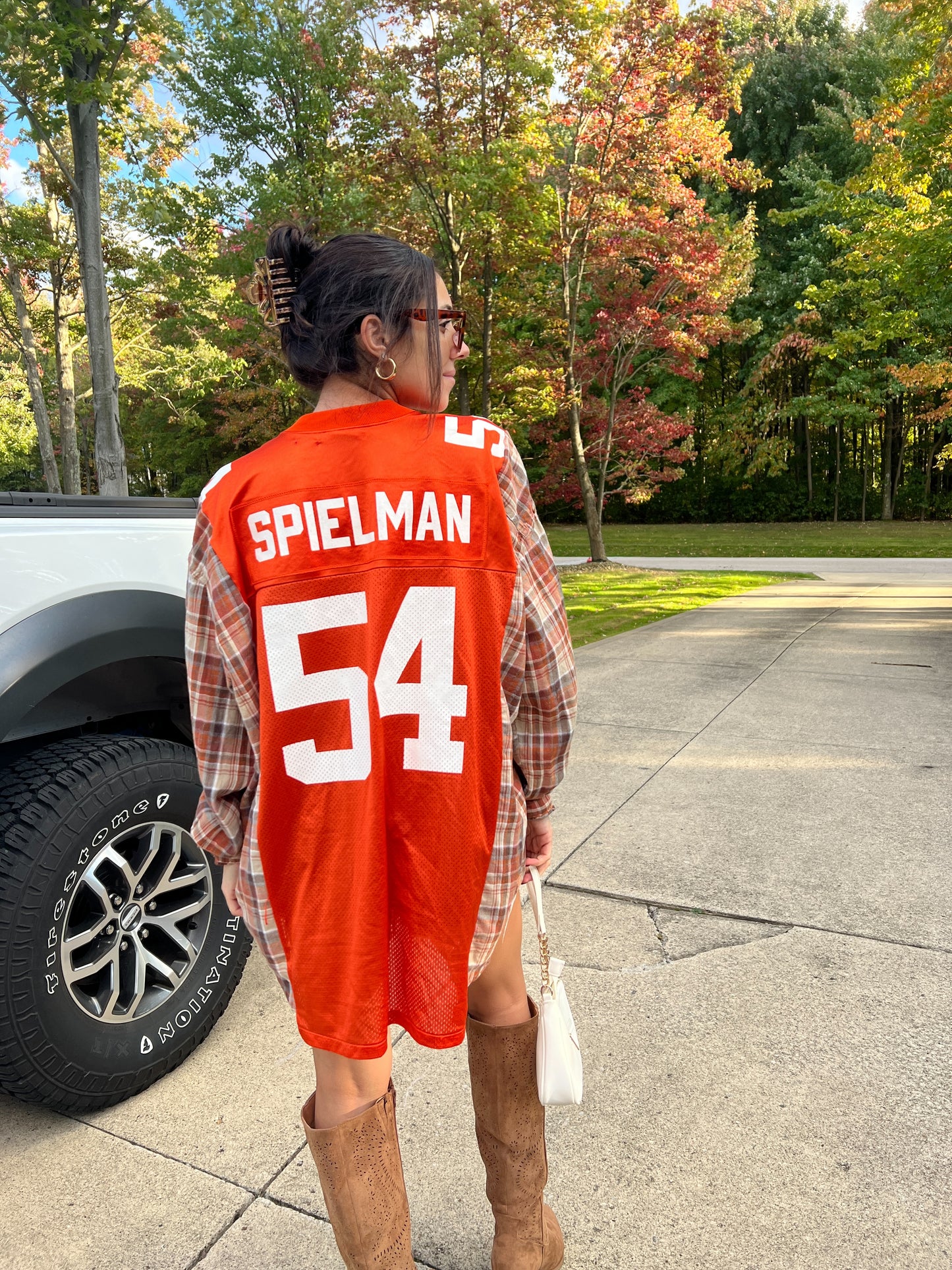 #54 Spielman BROWNS JERSEY X FLANNEL