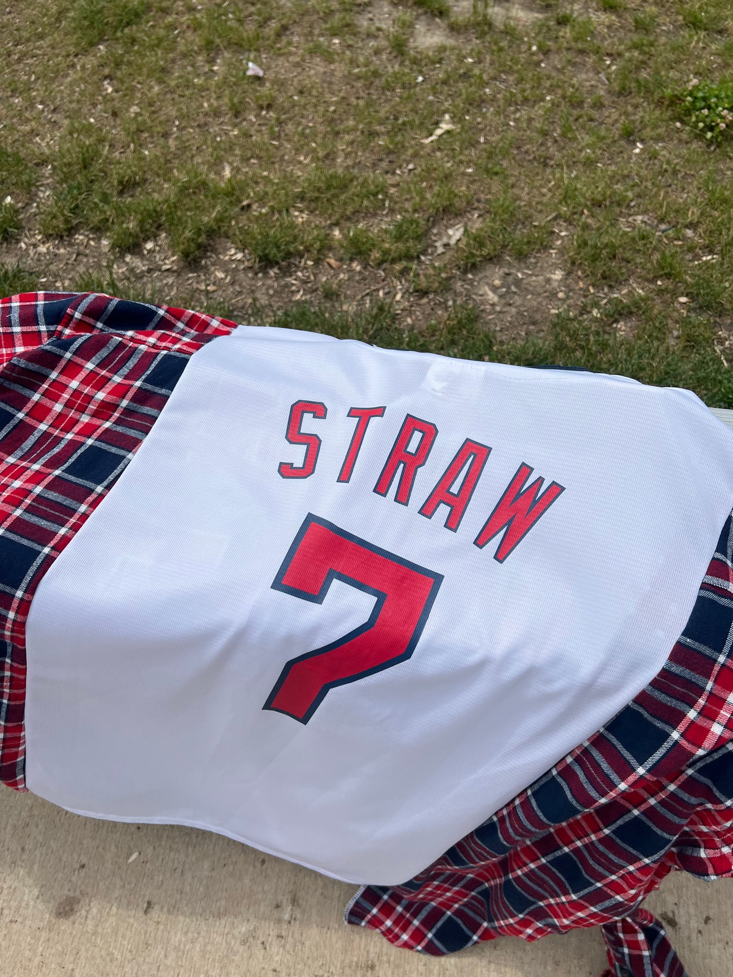 Straw #7 Jersey Flannel