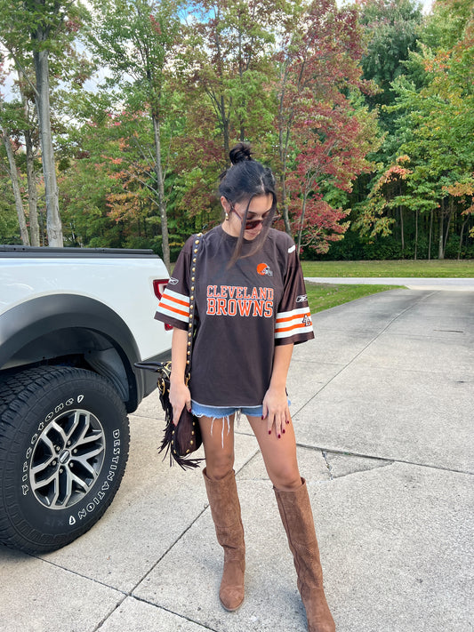 Brown Jersey Tee