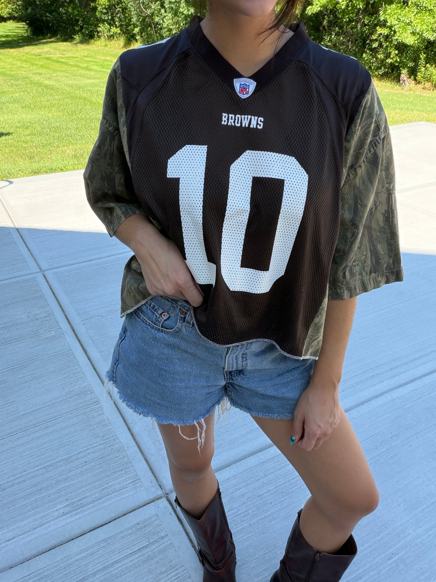 Cleveland Camo Sleeve Jersey