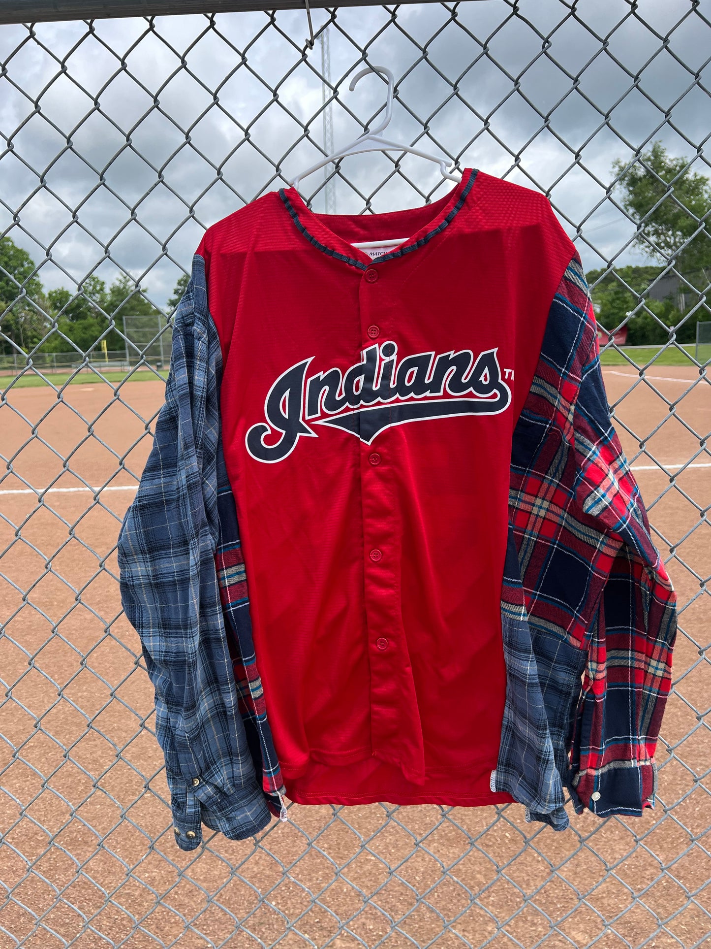 Clevinger #52 Patchwork Jersey Flannel