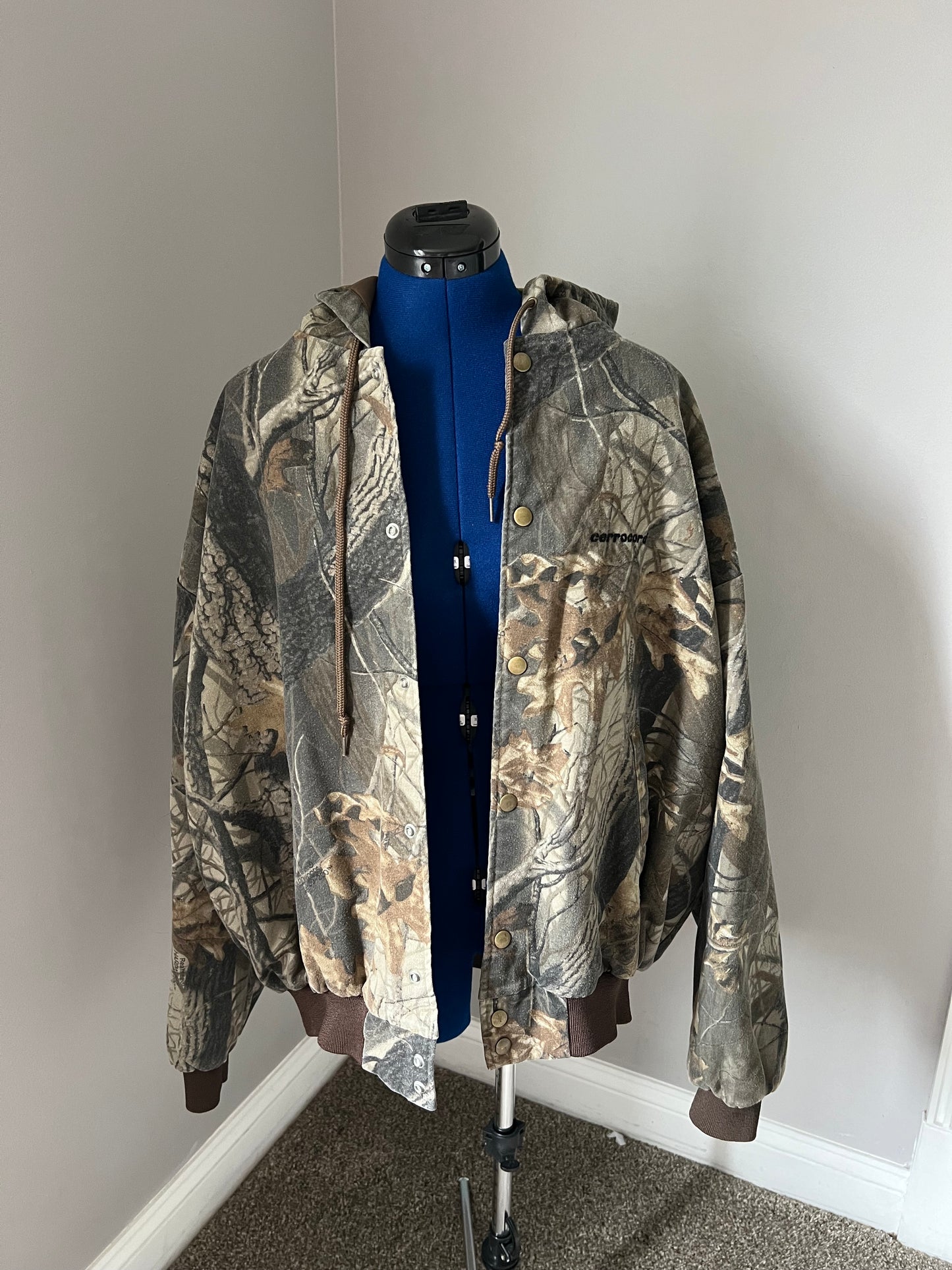 Story Sale Vintage Camo Hooded Coat