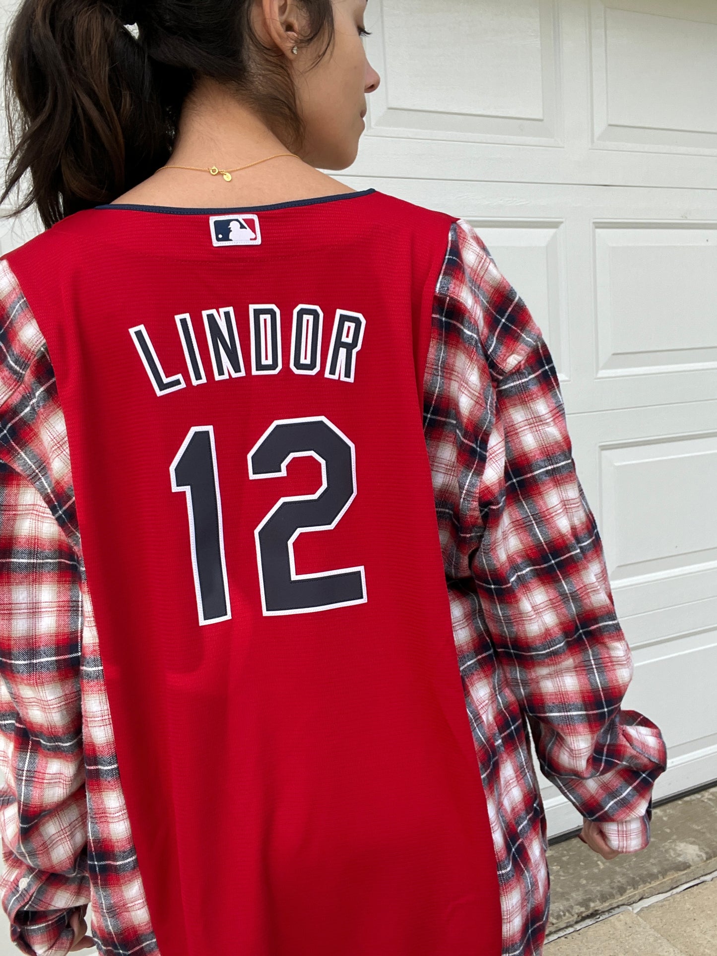 INDIANS JERSEY FLANNEL- Lindor