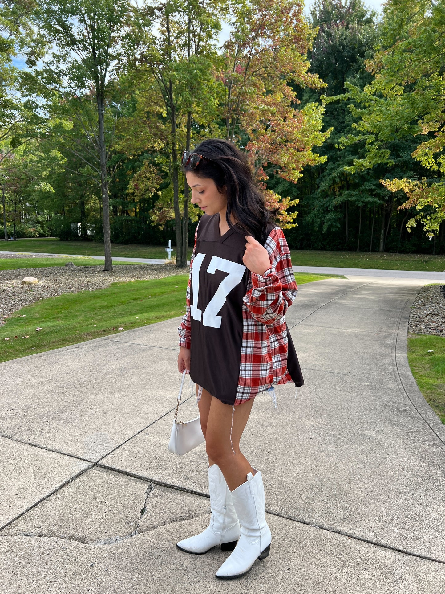 #17 BROWNS JERSEY X FLANNEL