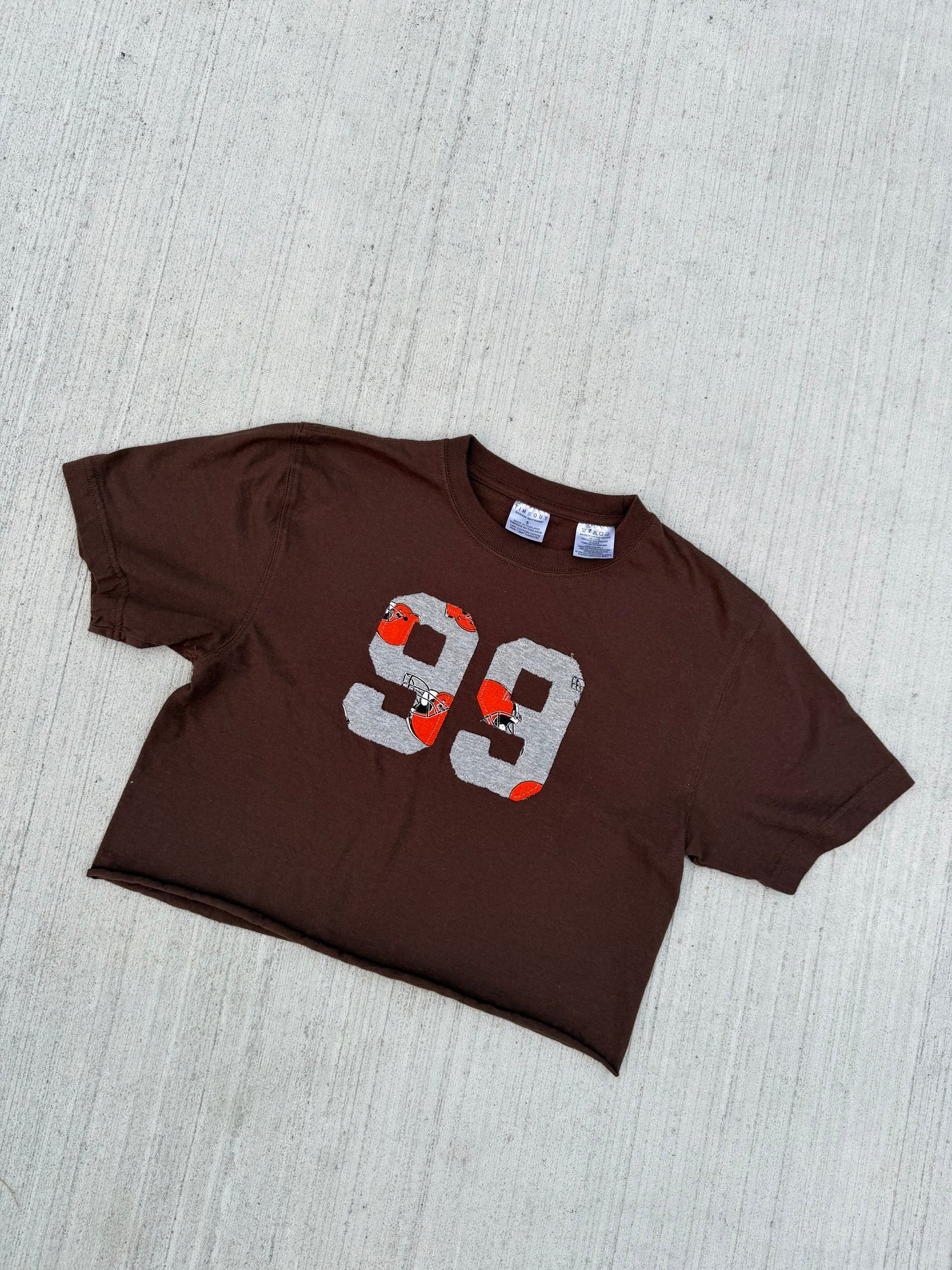 Team Number Baby Tees (Brown)