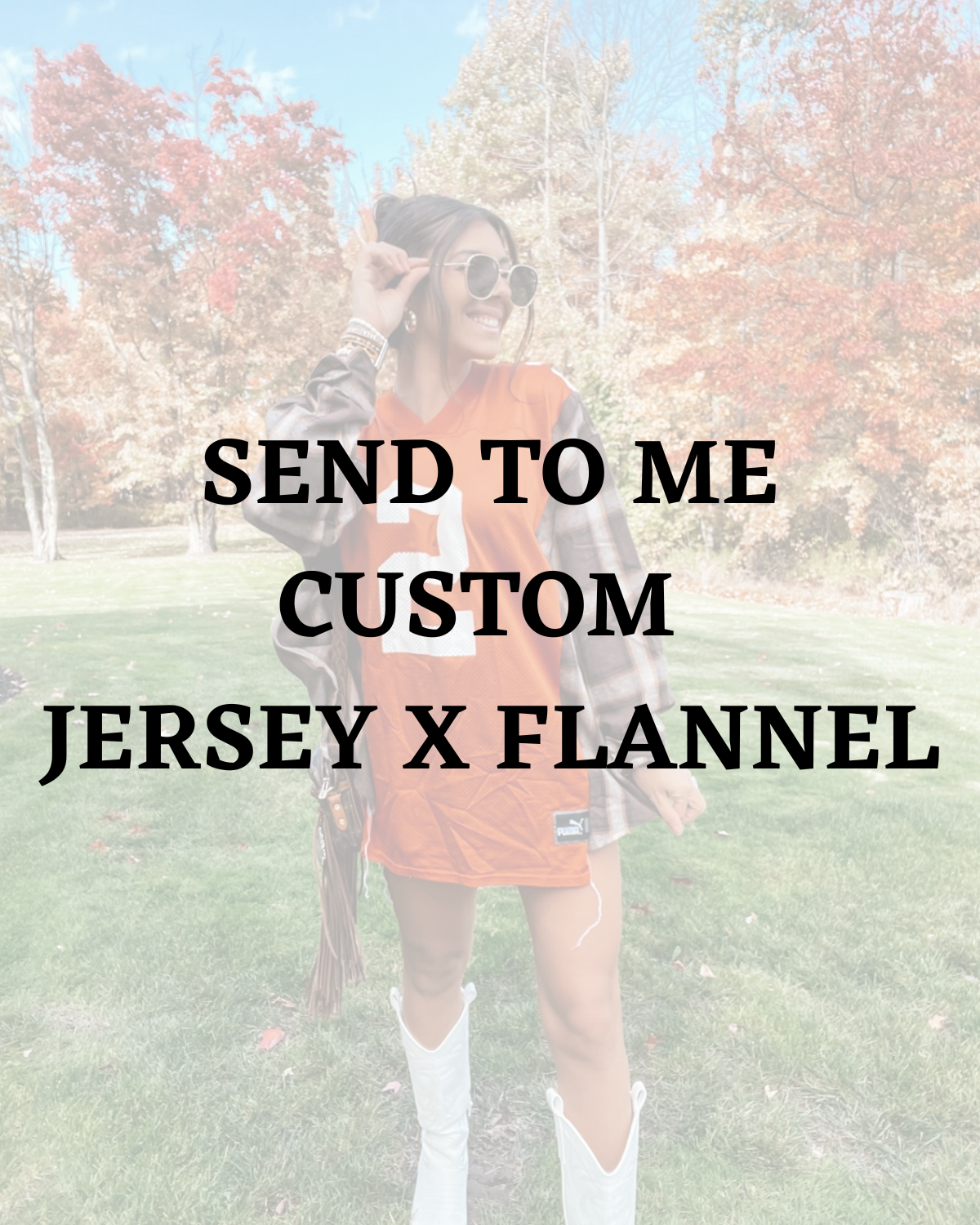 SEND TO ME CUSTOM JERSEY X FLANNEL