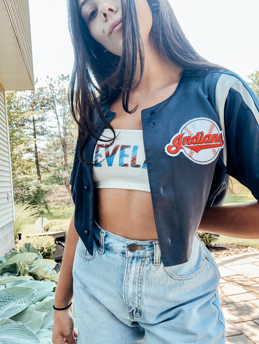 CROPPED INDIANS JERSEY