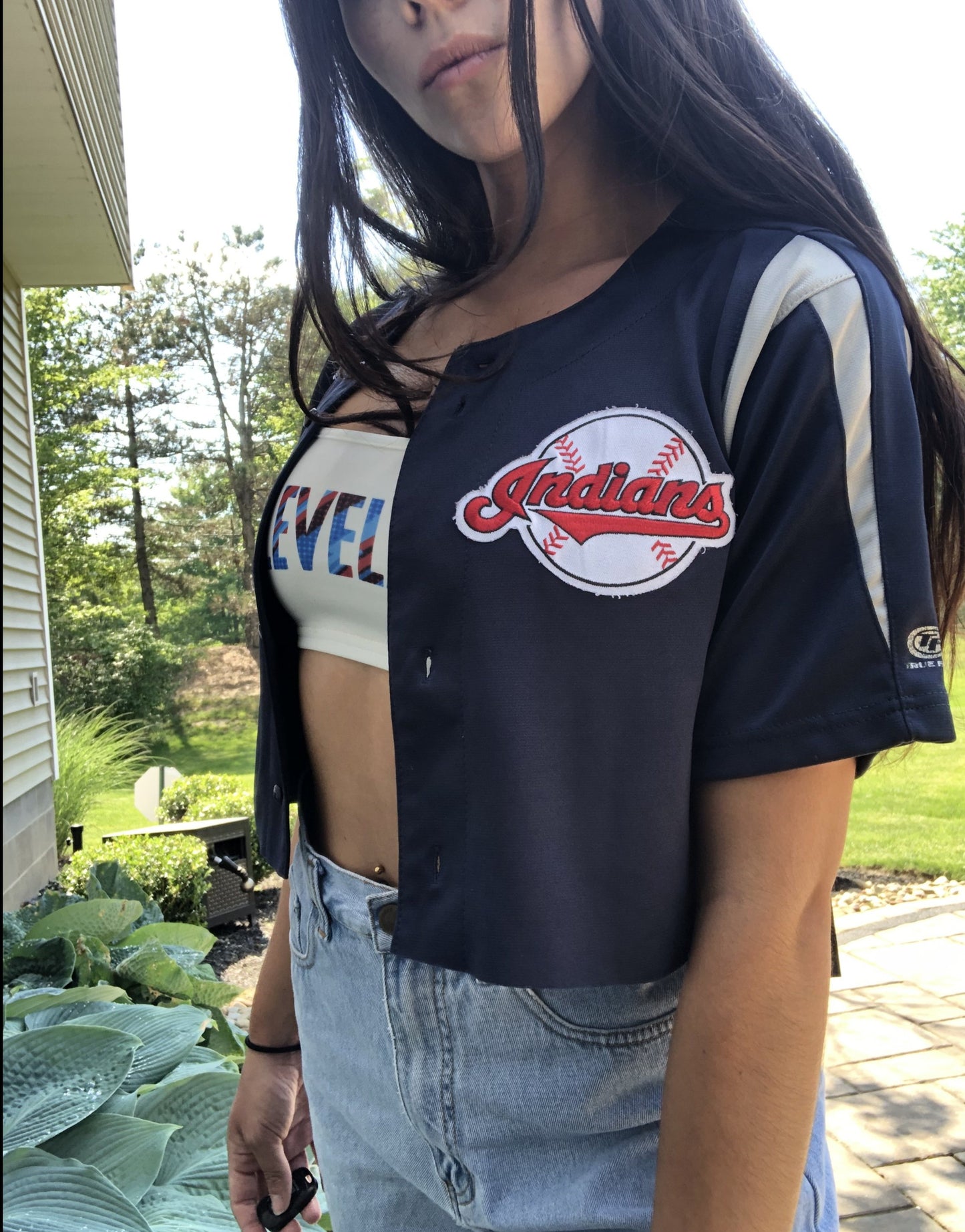 CROPPED INDIANS JERSEY