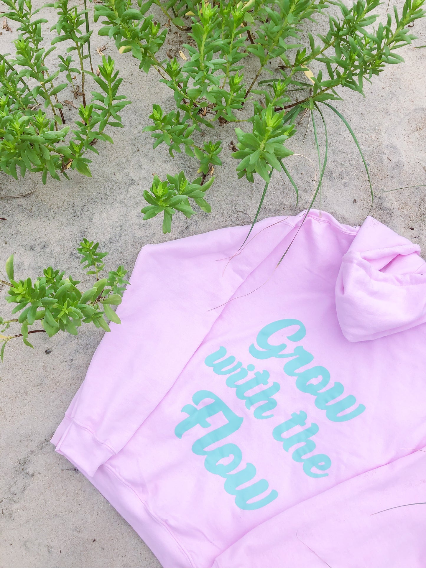 ♡GROW WITH THE FLOW HOODIE