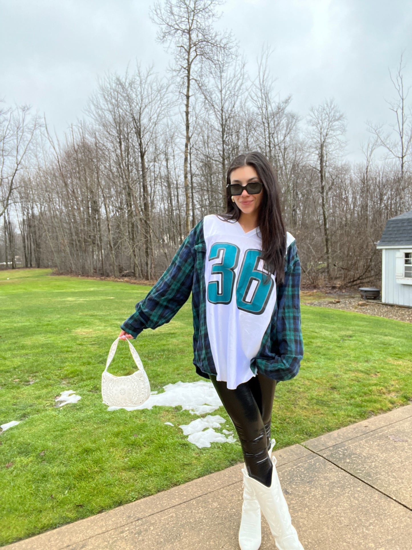 #36 WESTBROOK EAGLES JERSEY X FLANNEL