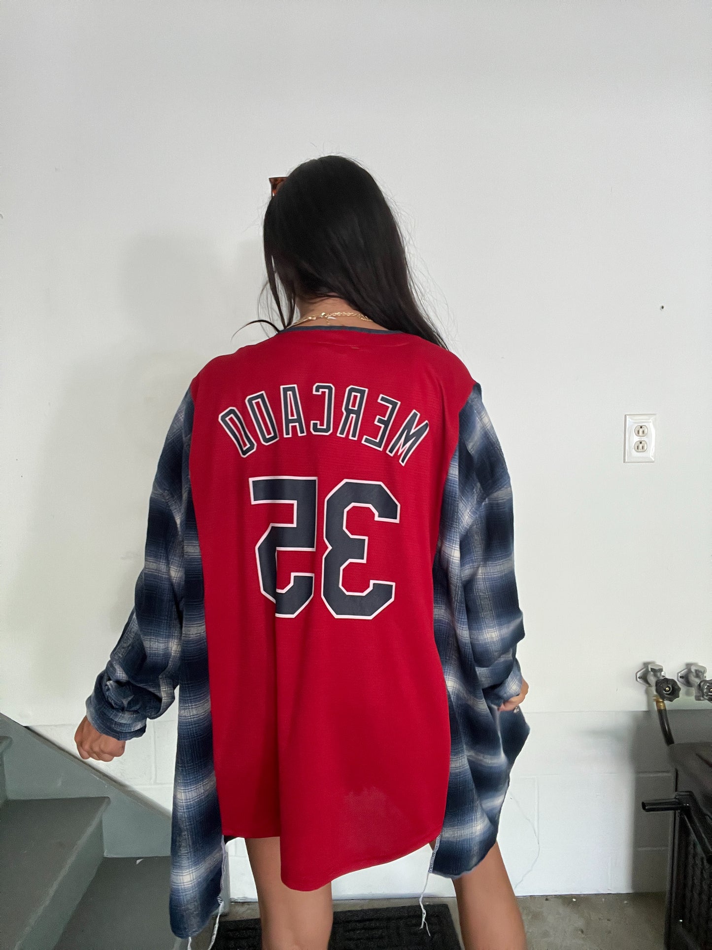 RED JERSEY FLANNEL