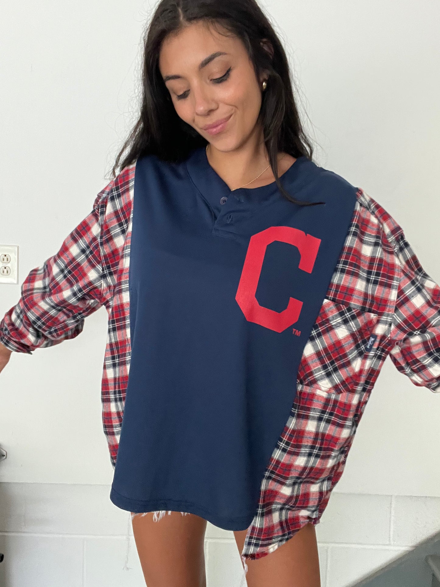 CLEVELAND BASEBALL X FLANNEL