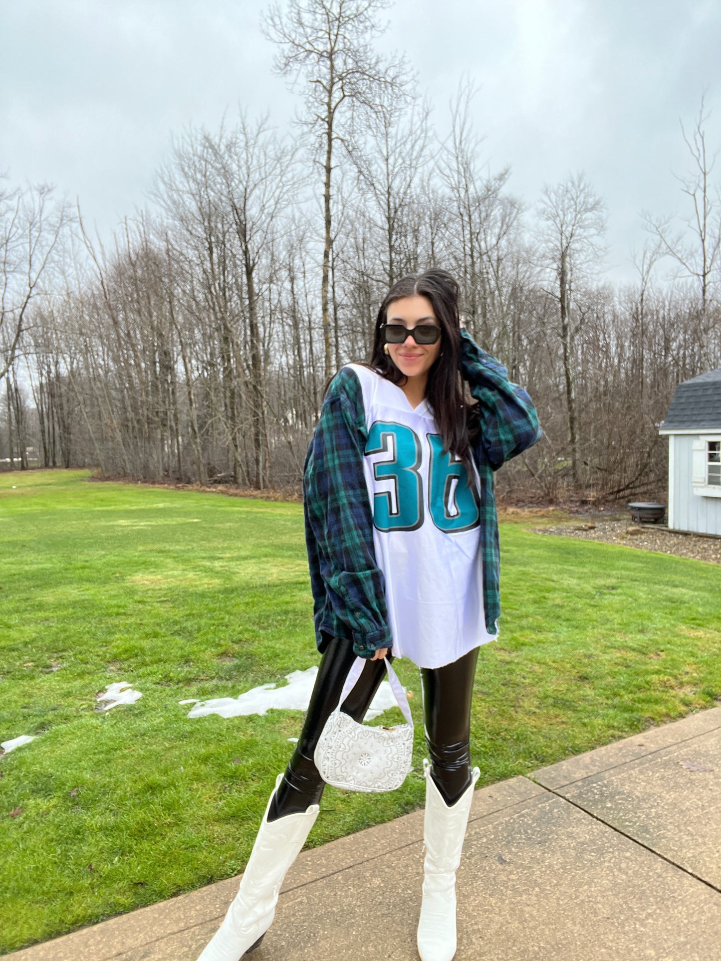 #36 WESTBROOK EAGLES JERSEY X FLANNEL