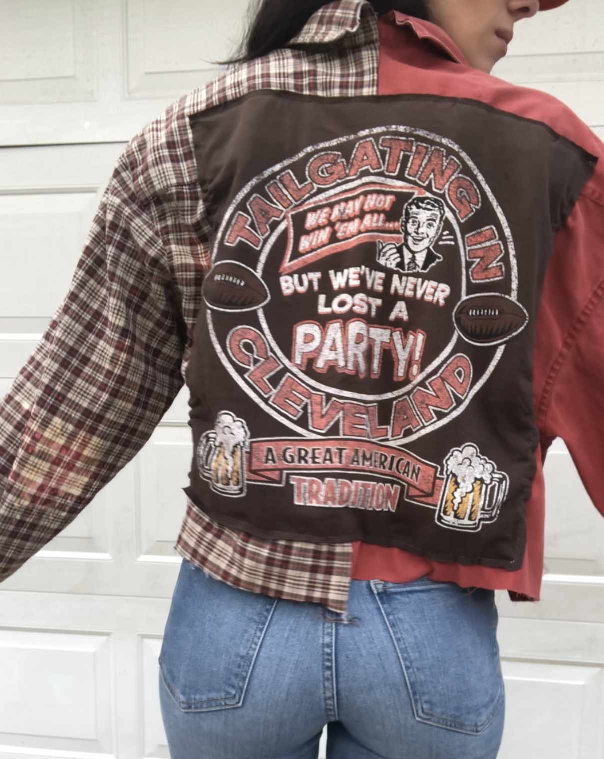 TAILGATING IN CLE SPLIT FLANNEL