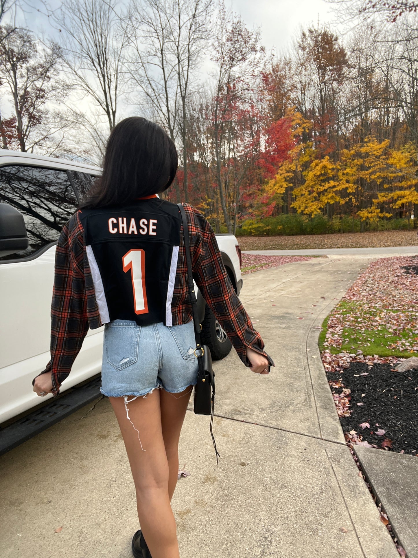 #1 CHASE BENGALS JERSEY X FLANNELS