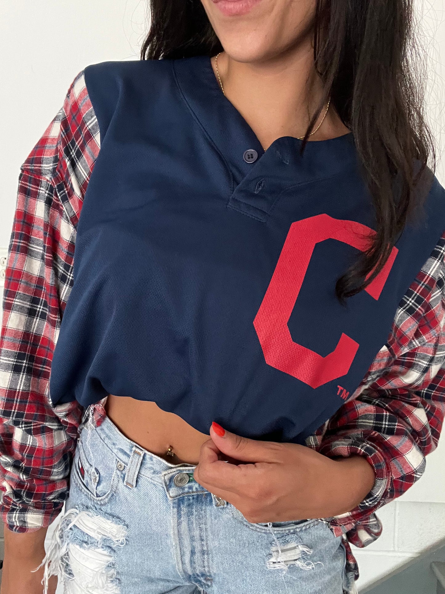 CLEVELAND BASEBALL X FLANNEL