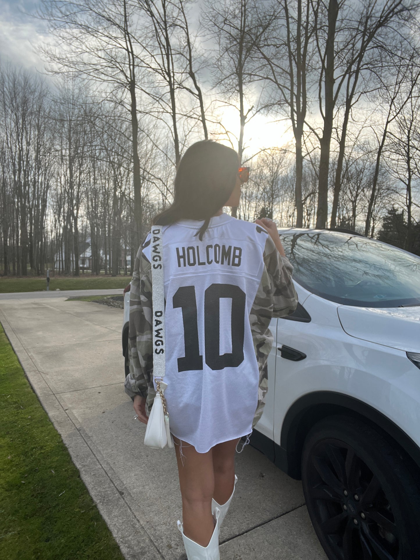 #10 HOLCOMB BROWNS JERSEY X CAMO