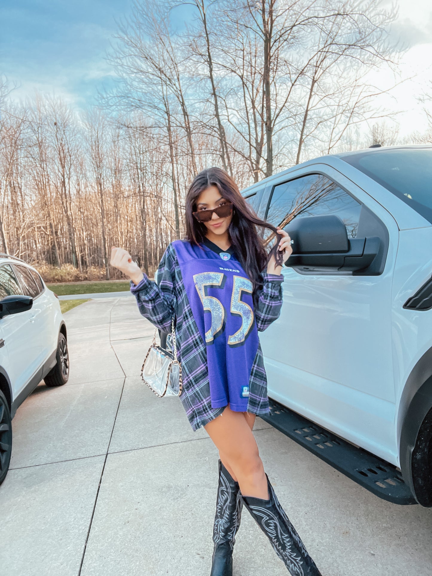 #55 SUGGS BALTIMORE JERSEY X FLANNEL