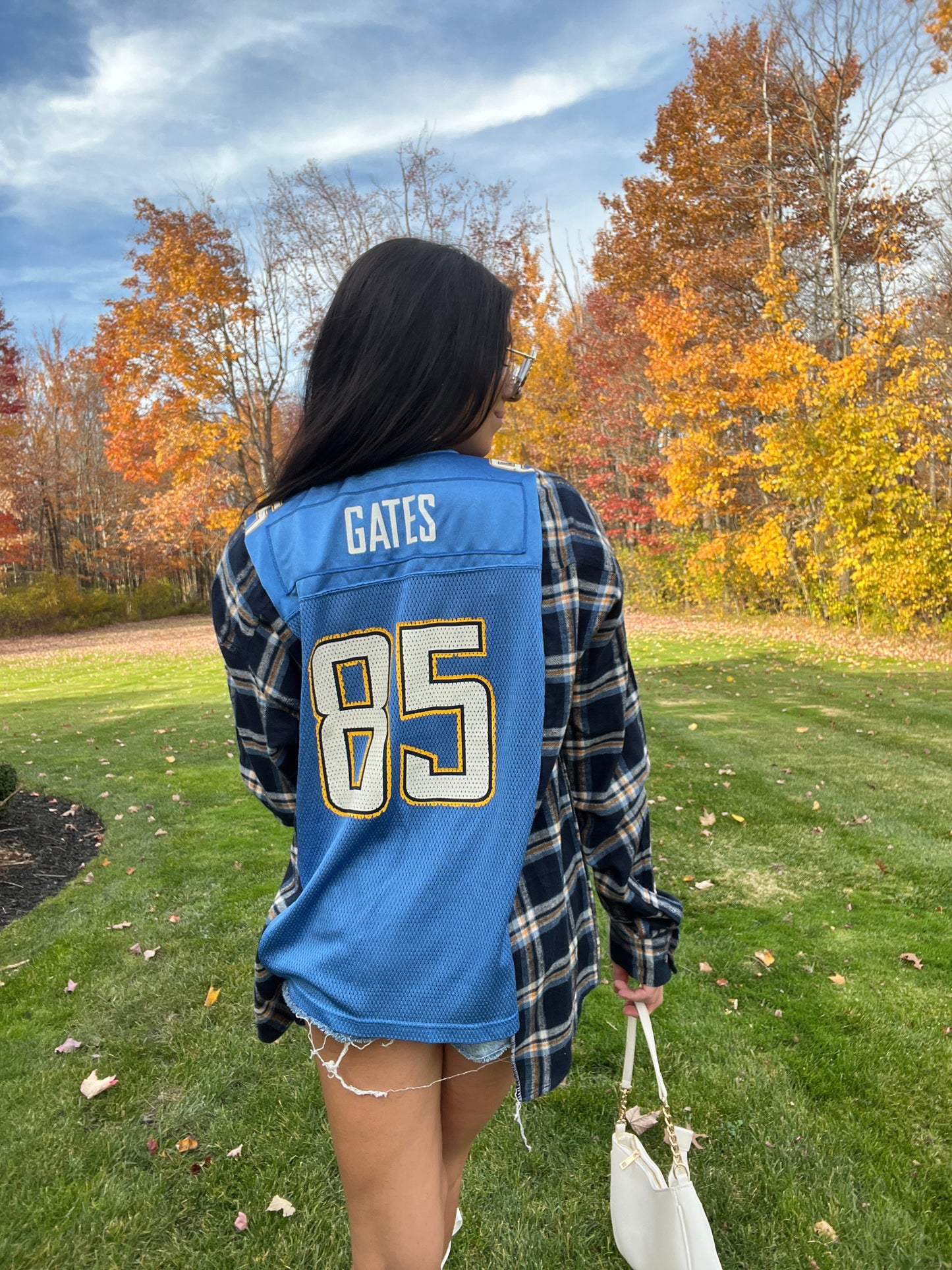#85 GATES CHARGERS JERSEY X FLANNEL