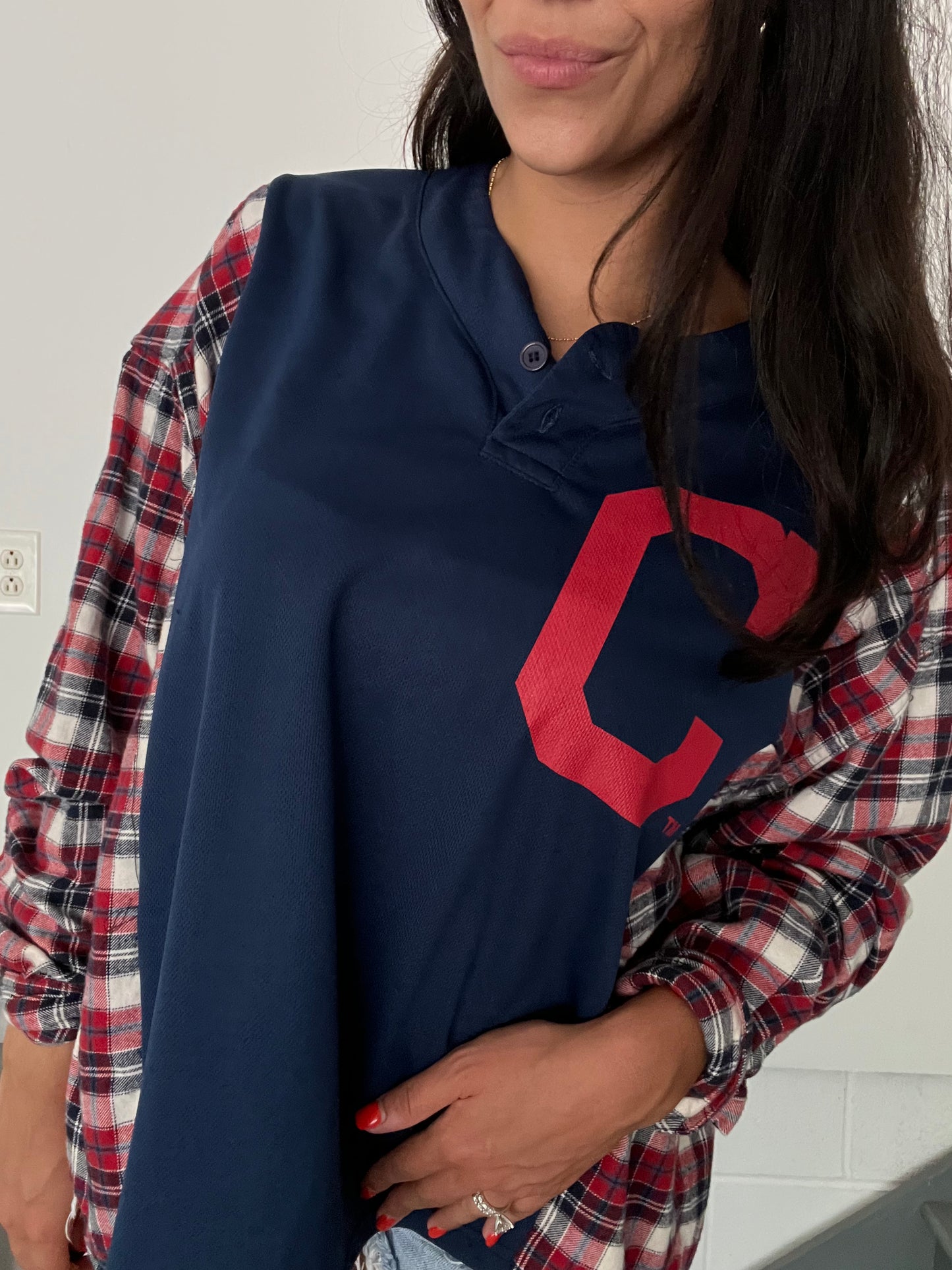 CLEVELAND BASEBALL X FLANNEL