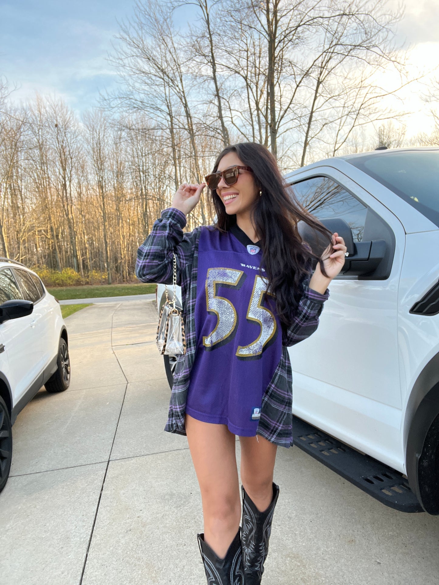#55 SUGGS BALTIMORE JERSEY X FLANNEL
