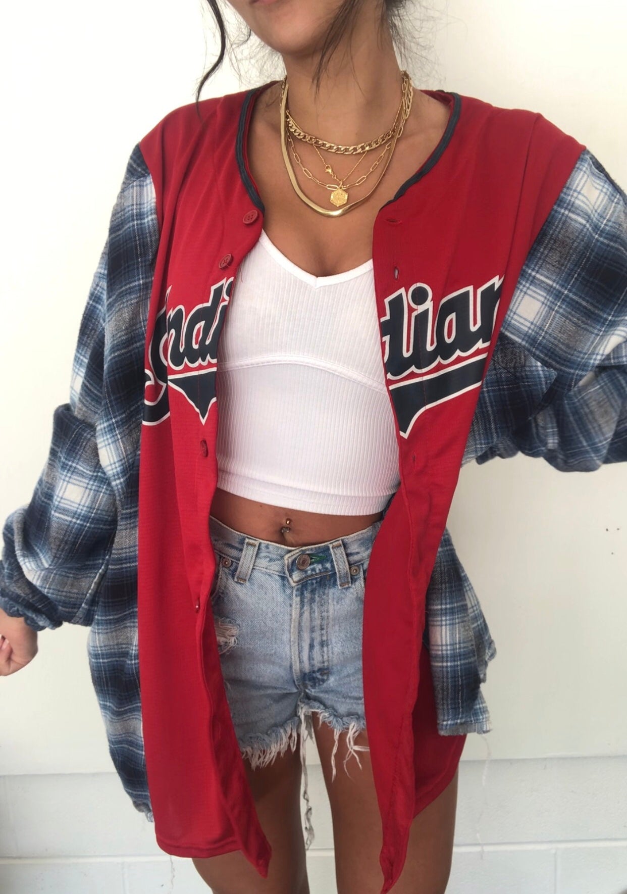 RED JERSEY FLANNEL