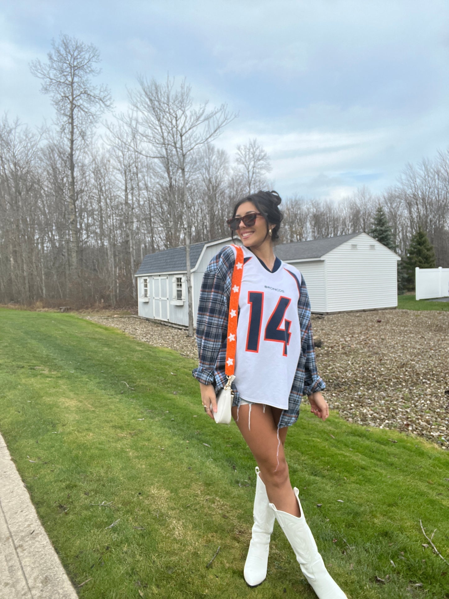 #14 GRIESE BRONCOS JERSEY X FLANNEL