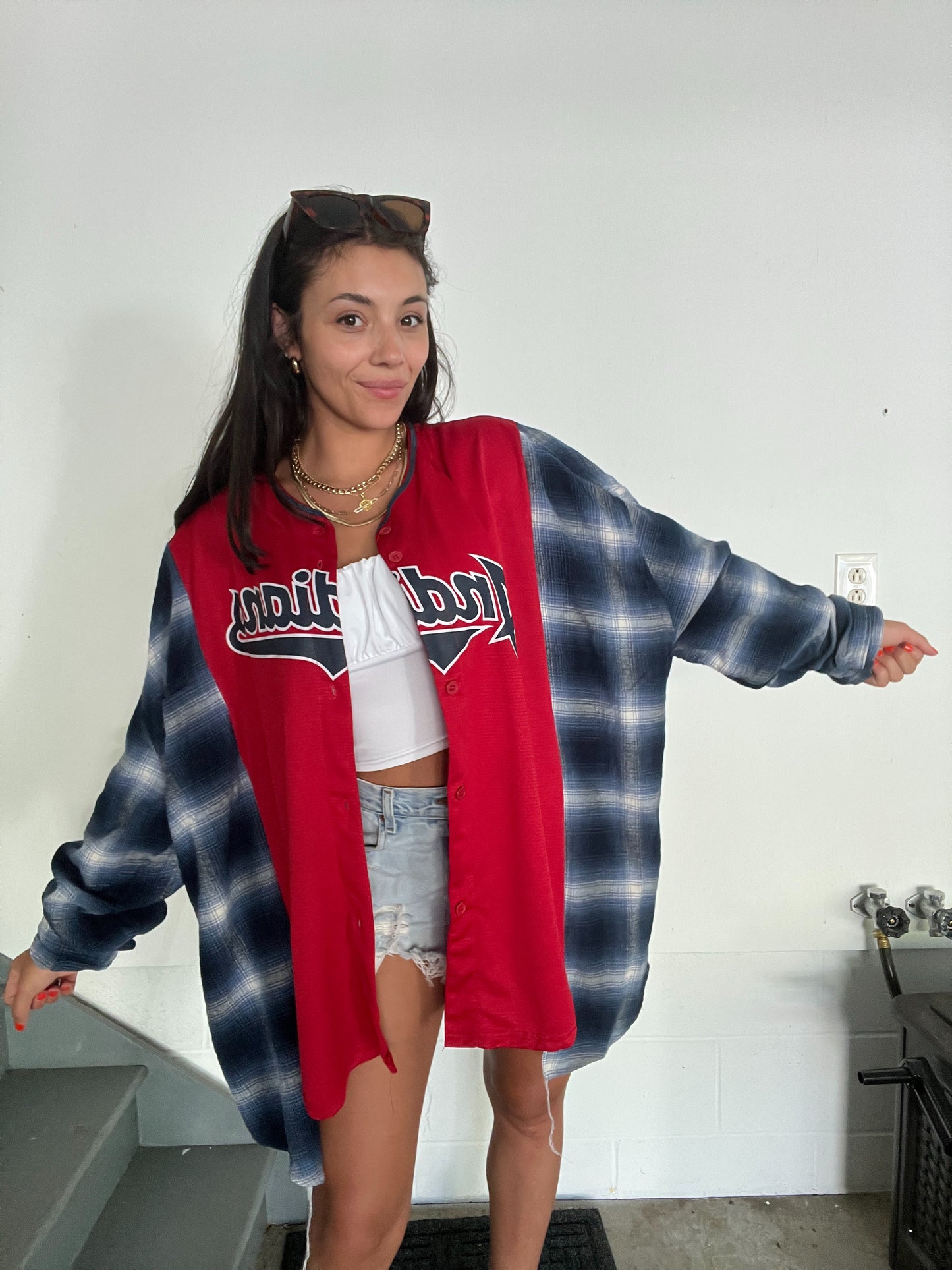 RED JERSEY FLANNEL