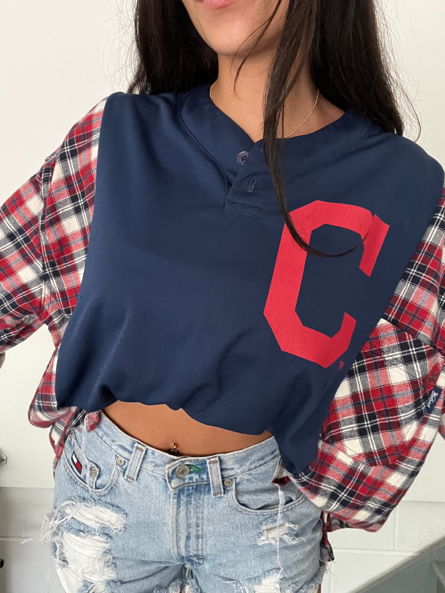 CLEVELAND BASEBALL X FLANNEL