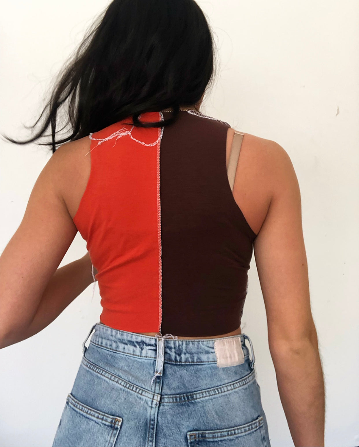 Classic Browns Patchwork Tank