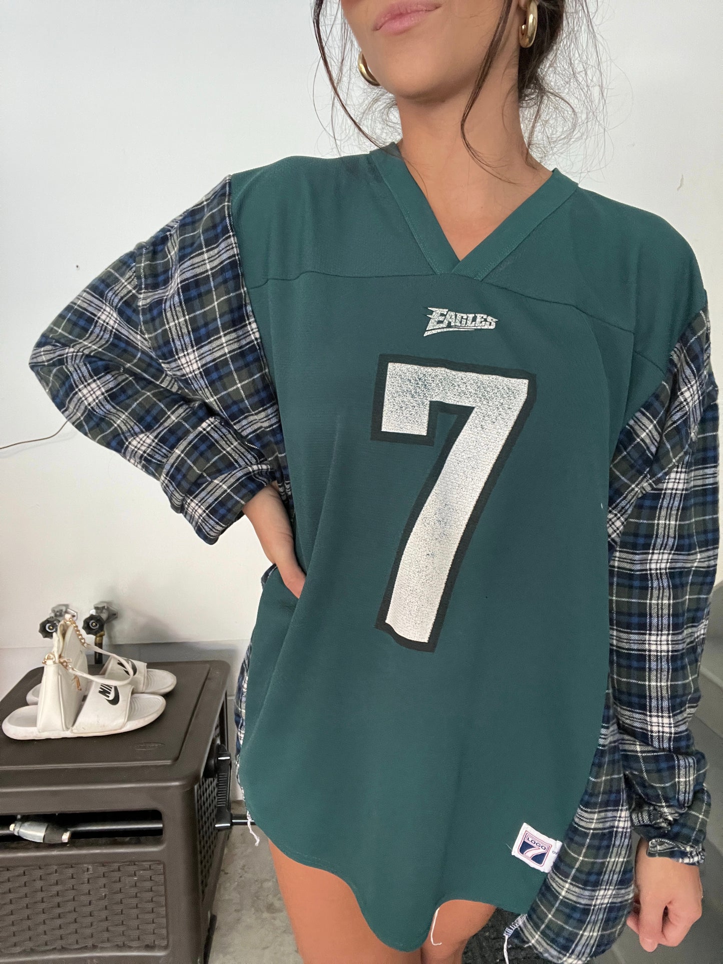 #18 HOYING EAGLES JERSEY X FLANNEL