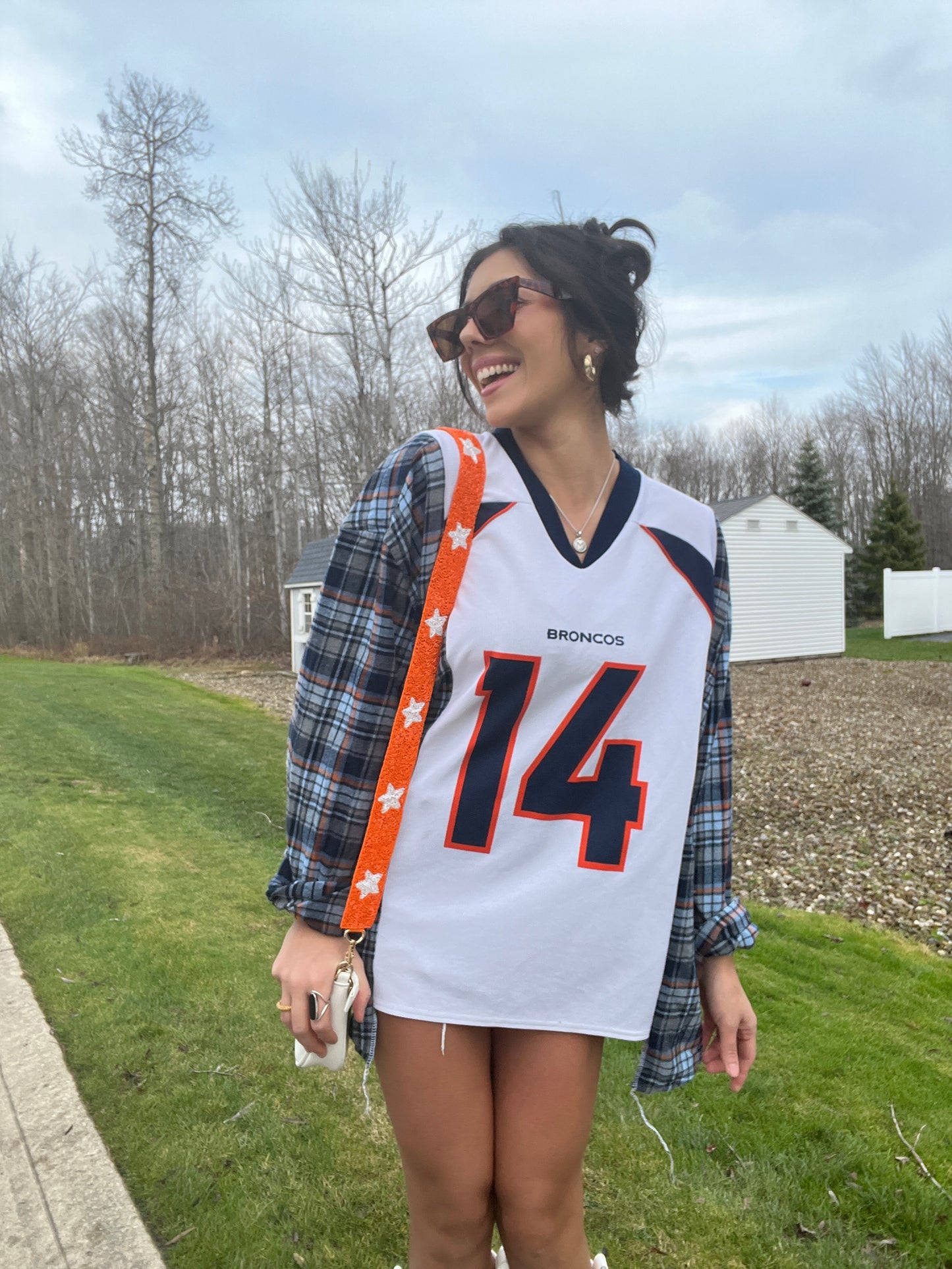 #14 GRIESE BRONCOS JERSEY X FLANNEL